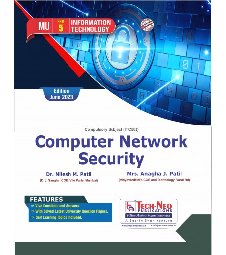 Computer Network Security Third Year Sem 5 IT Engg TechNeo Publication | Mumbai University